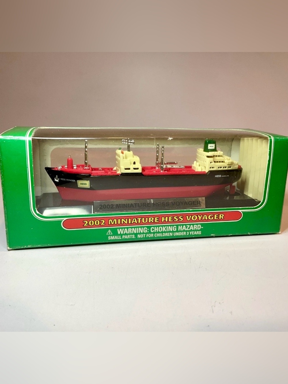 Hess Truck Miniature 2002 Voyager Boat New In Box